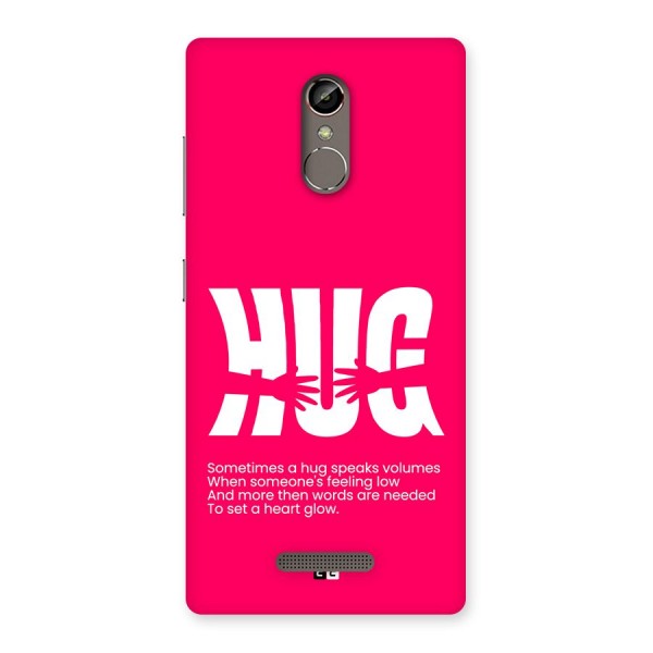 Hug Speaks Back Case for Gionee S6s