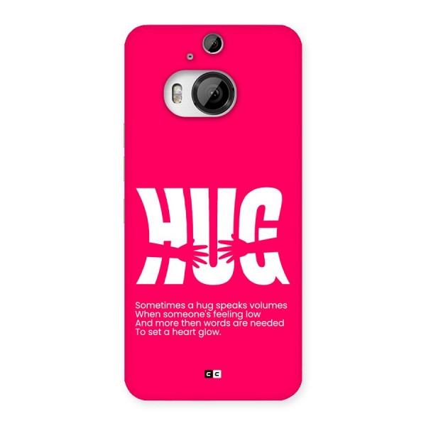 Hug Speaks Back Case for HTC One M9 Plus