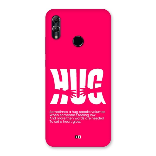 Hug Speaks Back Case for Honor 10 Lite