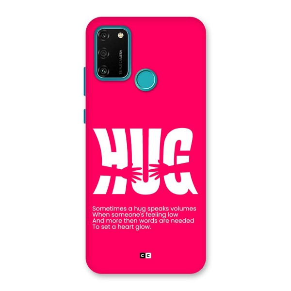 Hug Speaks Back Case for Honor 9A