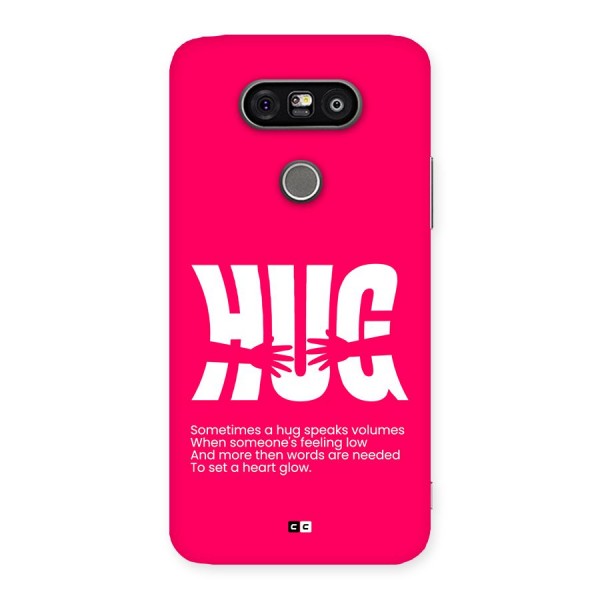 Hug Speaks Back Case for LG G5