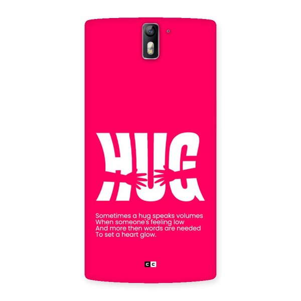 Hug Speaks Back Case for OnePlus One