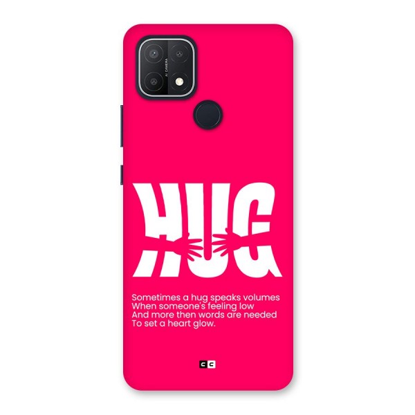 Hug Speaks Back Case for Oppo A15