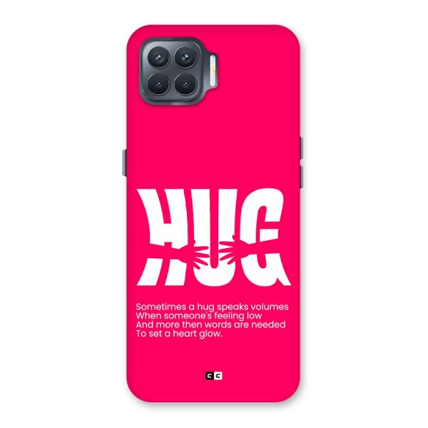 Hug Speaks Back Case for Oppo F17 Pro