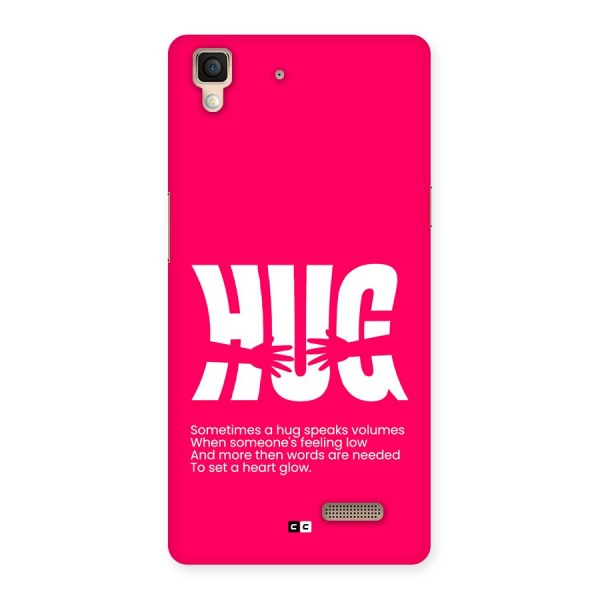 Hug Speaks Back Case for Oppo R7