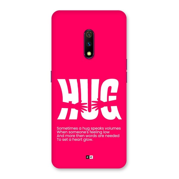 Hug Speaks Back Case for Realme X