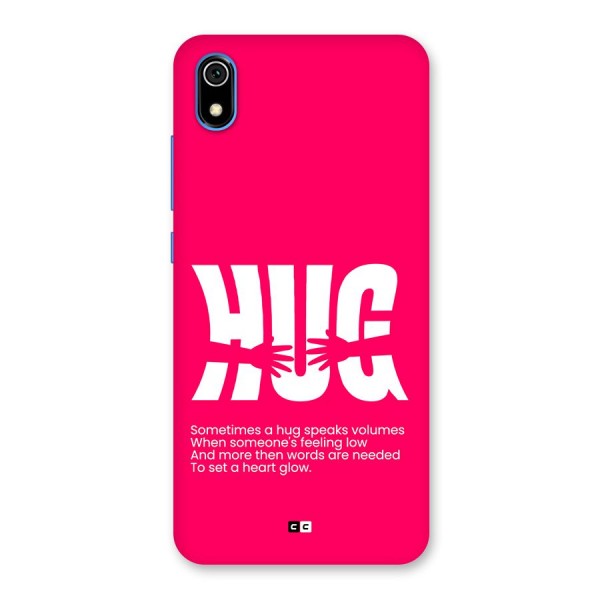 Hug Speaks Back Case for Redmi 7A