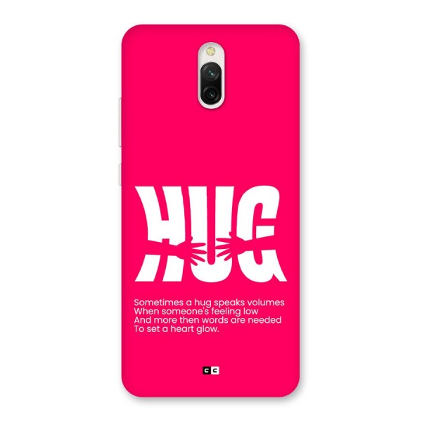 Hug Speaks Back Case for Redmi 8A Dual