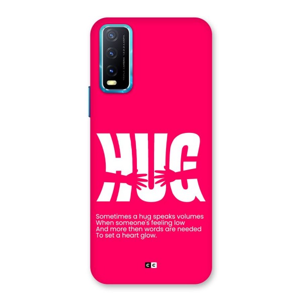 Hug Speaks Back Case for Vivo Y20A