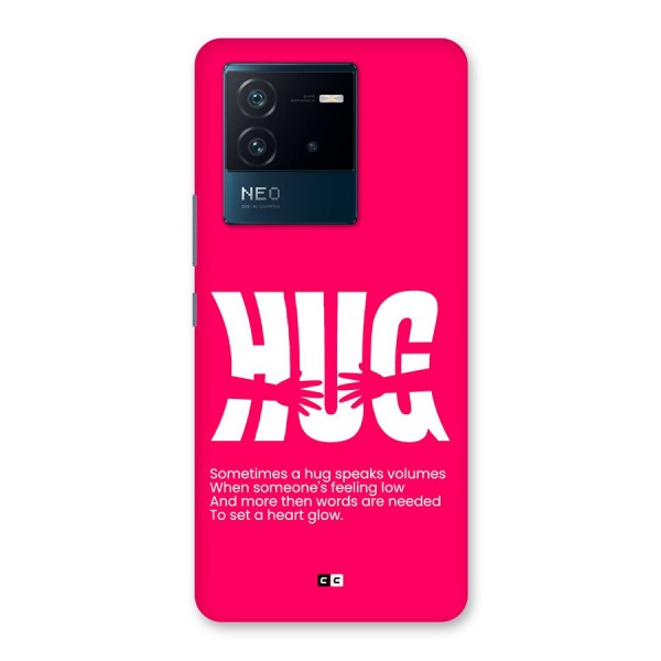 Hug Speaks Back Case for Vivo iQOO Neo 6 5G