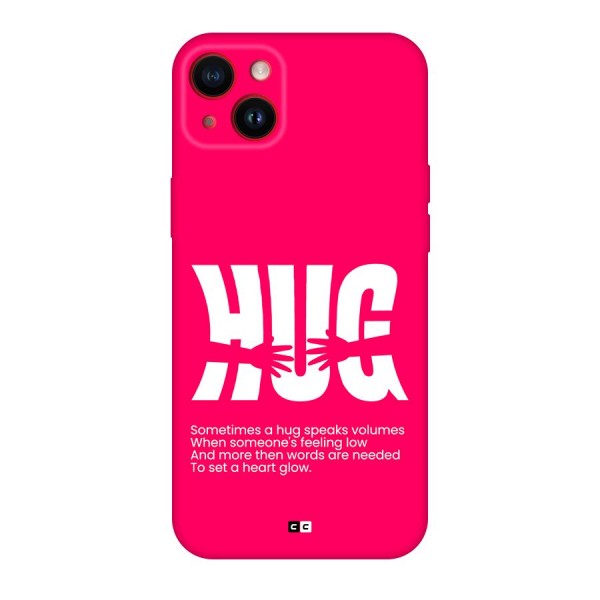 Hug Speaks Back Case for iPhone 14 Plus