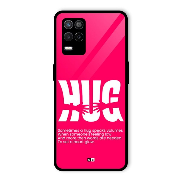 Hug Speaks Glass Back Case for Realme 9 5G