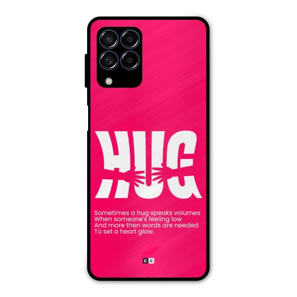 Hug Speaks Metal Back Case for Galaxy M53 5G