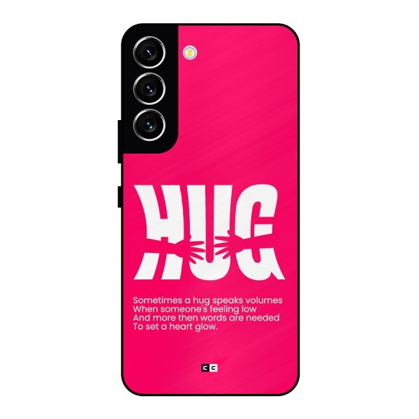 Hug Speaks Metal Back Case for Galaxy S22 5G