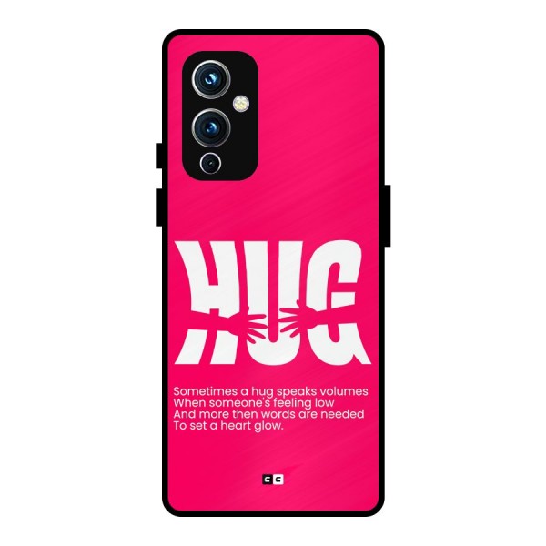 Hug Speaks Metal Back Case for OnePlus 9