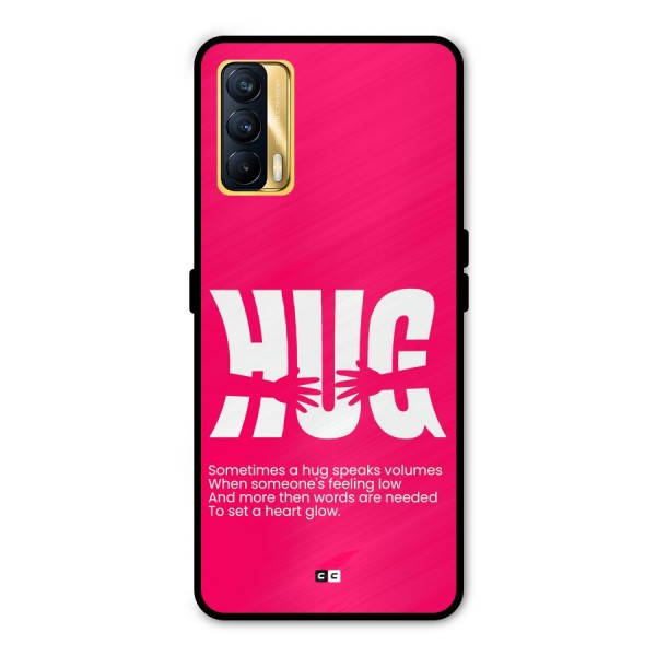 Hug Speaks Metal Back Case for Realme X7