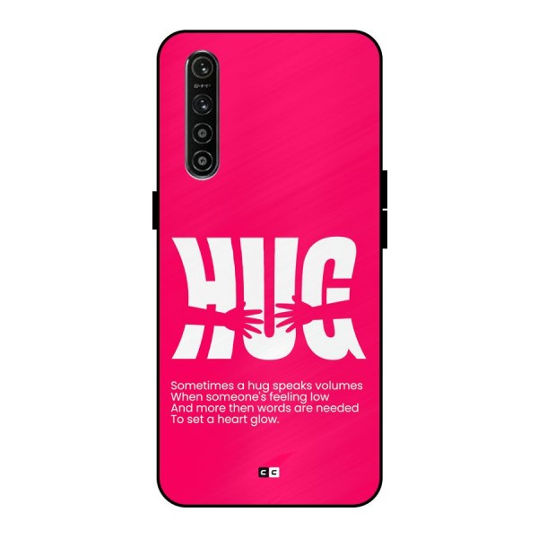 Hug Speaks Metal Back Case for Realme XT