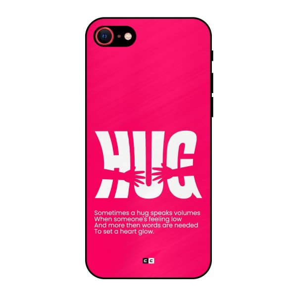 Hug Speaks Metal Back Case for iPhone 7