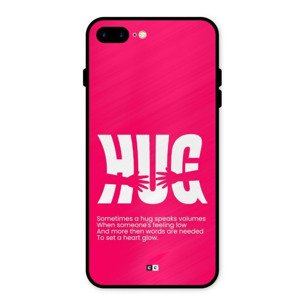 Hug Speaks Metal Back Case for iPhone 7 Plus