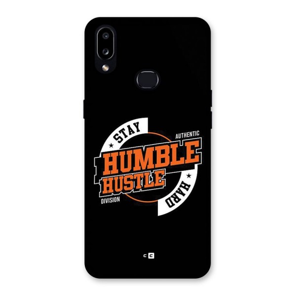 Humble Hustle Back Case for Galaxy A10s