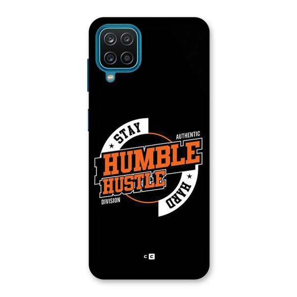 Humble Hustle Back Case for Galaxy F12