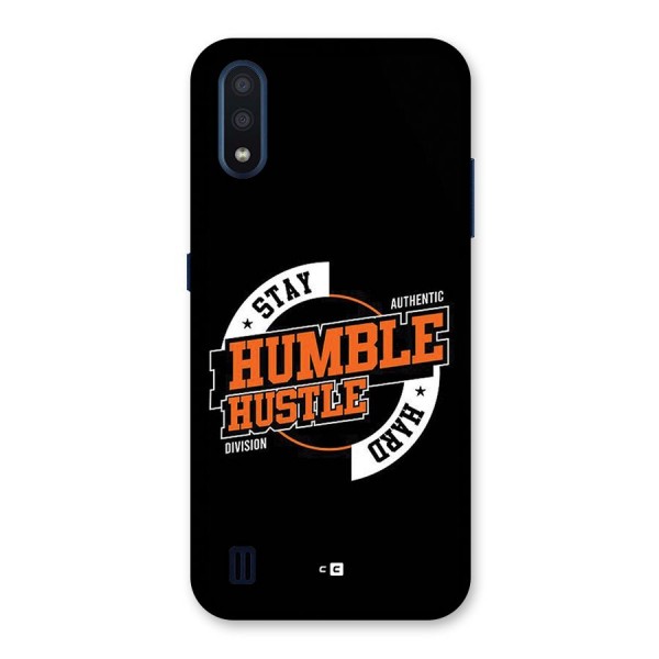 Humble Hustle Back Case for Galaxy M01