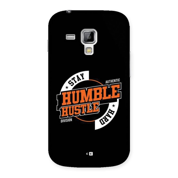 Humble Hustle Back Case for Galaxy S Duos