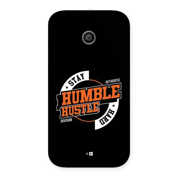 Humble Hustle Back Case for Moto E