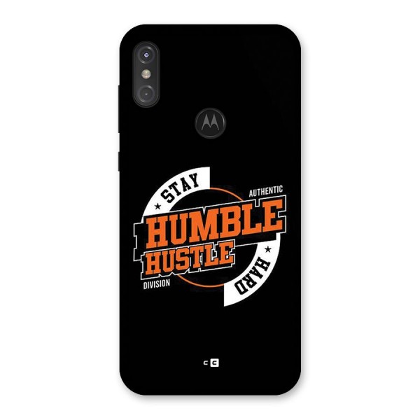 Humble Hustle Back Case for Motorola One Power