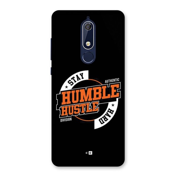 Humble Hustle Back Case for Nokia 5.1