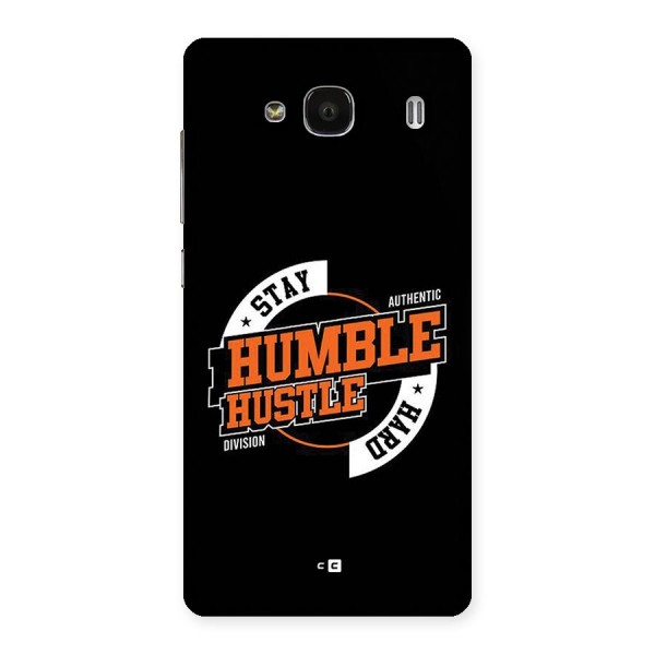 Humble Hustle Back Case for Redmi 2s