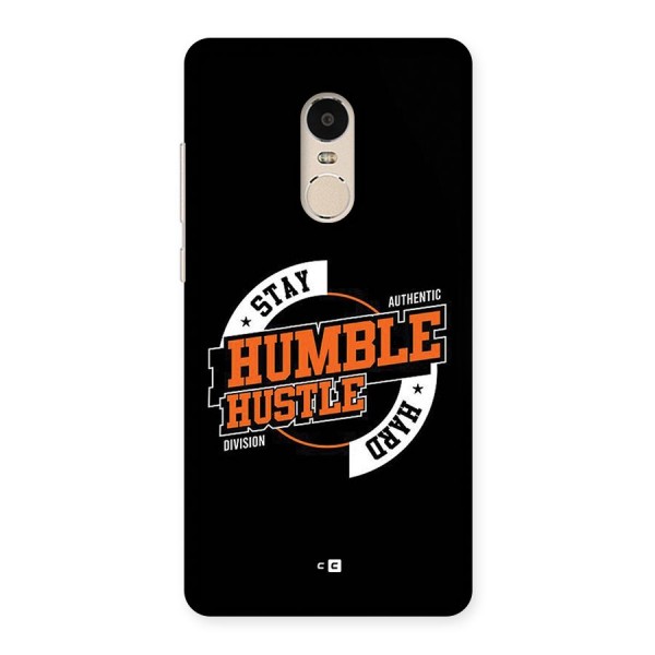 Humble Hustle Back Case for Redmi Note 4