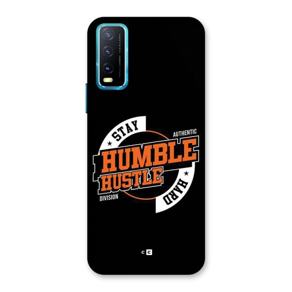 Humble Hustle Back Case for Vivo Y12s