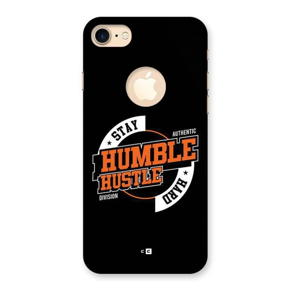 Humble Hustle Back Case for iPhone 8 Logo Cut