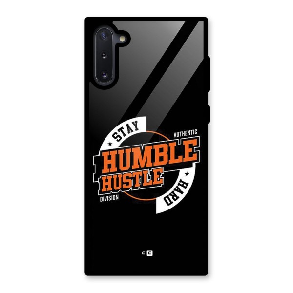 Humble Hustle Glass Back Case for Galaxy Note 10