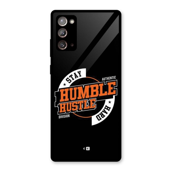 Humble Hustle Glass Back Case for Galaxy Note 20