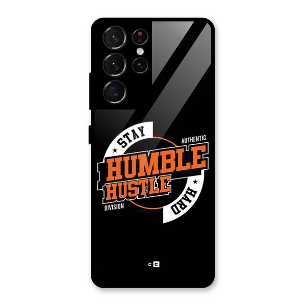 Humble Hustle Glass Back Case for Galaxy S21 Ultra 5G