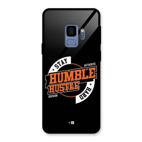 Humble Hustle Glass Back Case for Galaxy S9