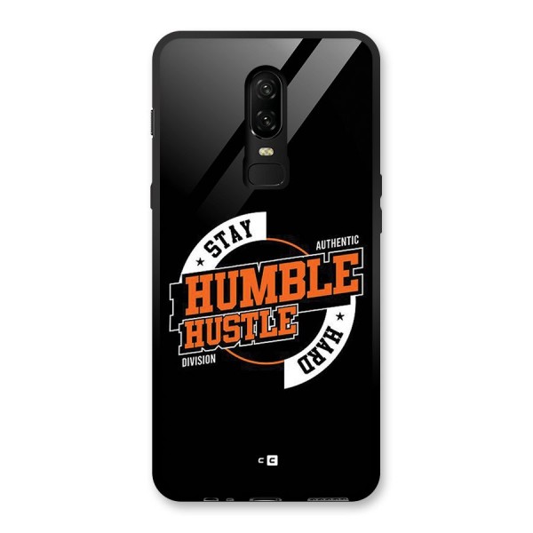 Humble Hustle Glass Back Case for OnePlus 6