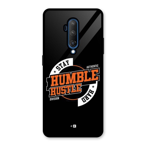 Humble Hustle Glass Back Case for OnePlus 7T Pro