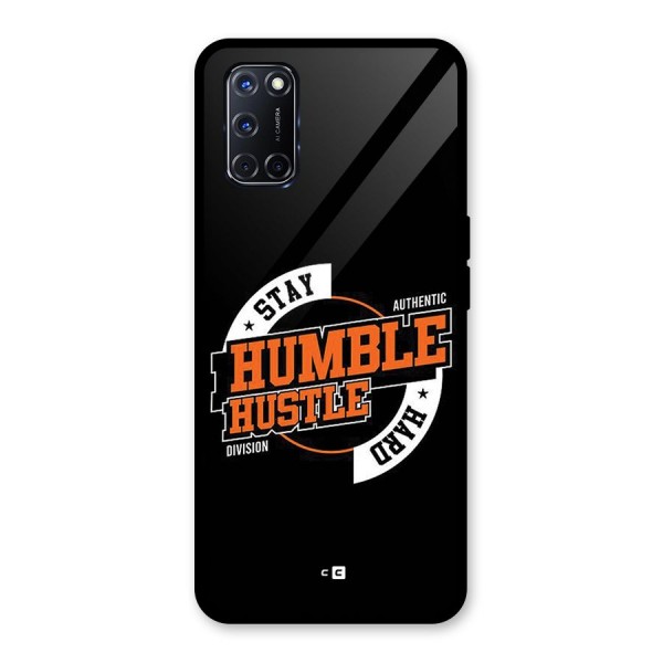 Humble Hustle Glass Back Case for Oppo A52