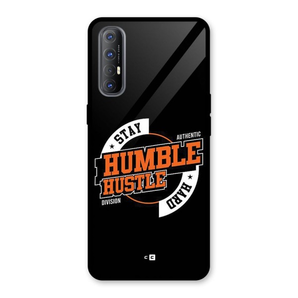 Humble Hustle Glass Back Case for Oppo Reno3 Pro