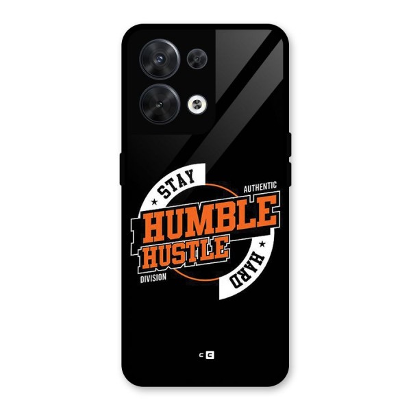 Humble Hustle Glass Back Case for Oppo Reno8 5G