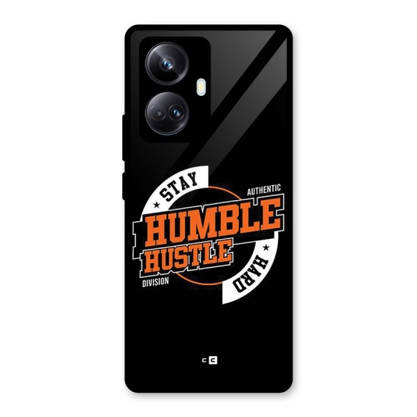 Humble Hustle Glass Back Case for Realme 10 Pro Plus