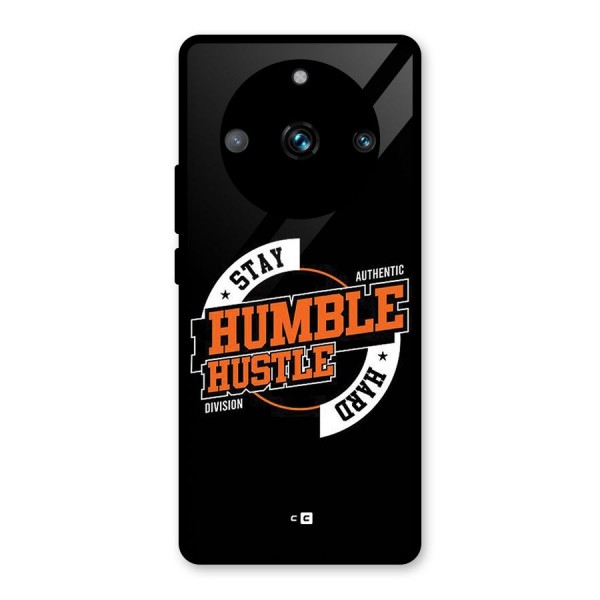 Humble Hustle Glass Back Case for Realme 11 Pro Plus