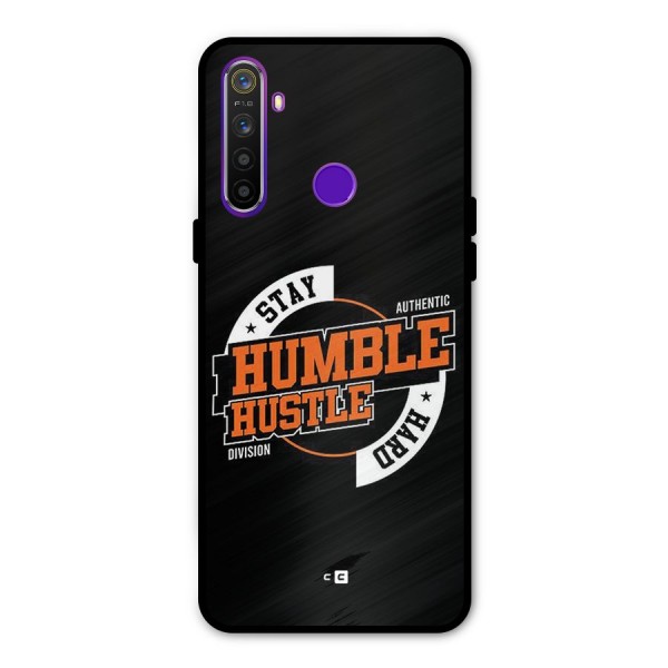 Humble Hustle Glass Back Case for Realme 5s