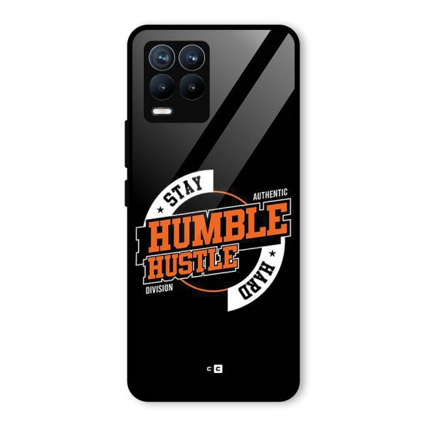 Humble Hustle Glass Back Case for Realme 8