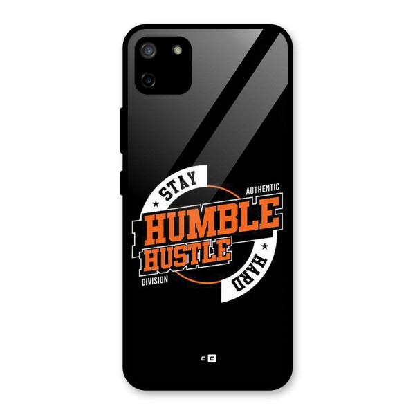 Humble Hustle Glass Back Case for Realme C11