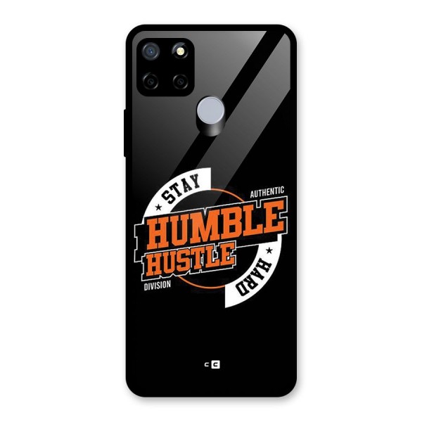 Humble Hustle Glass Back Case for Realme C12