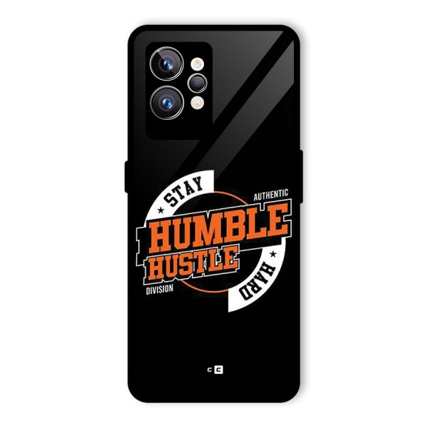 Humble Hustle Glass Back Case for Realme GT2 Pro